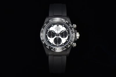 CS Factory ROLEX Daytona Black Ceramic Bezel Replica 7750 Movement Ceramics Case White Watch